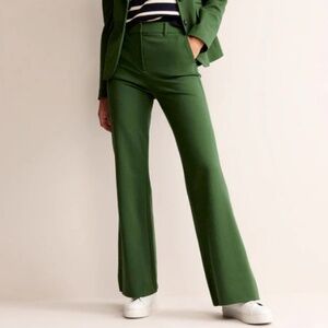 Boden Brompton Jersey Pants - Winter Green - Size 6